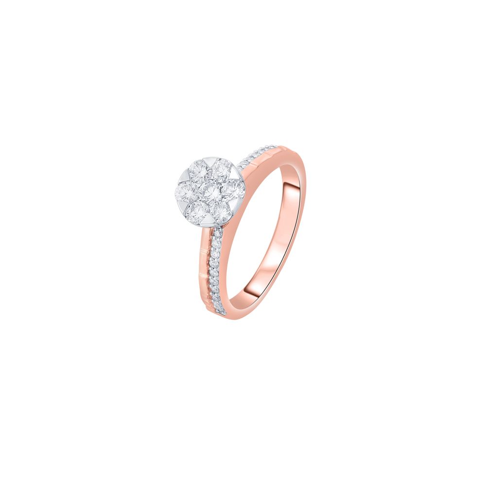 Graceful Rose Gold Ring-Rings-ORG18141