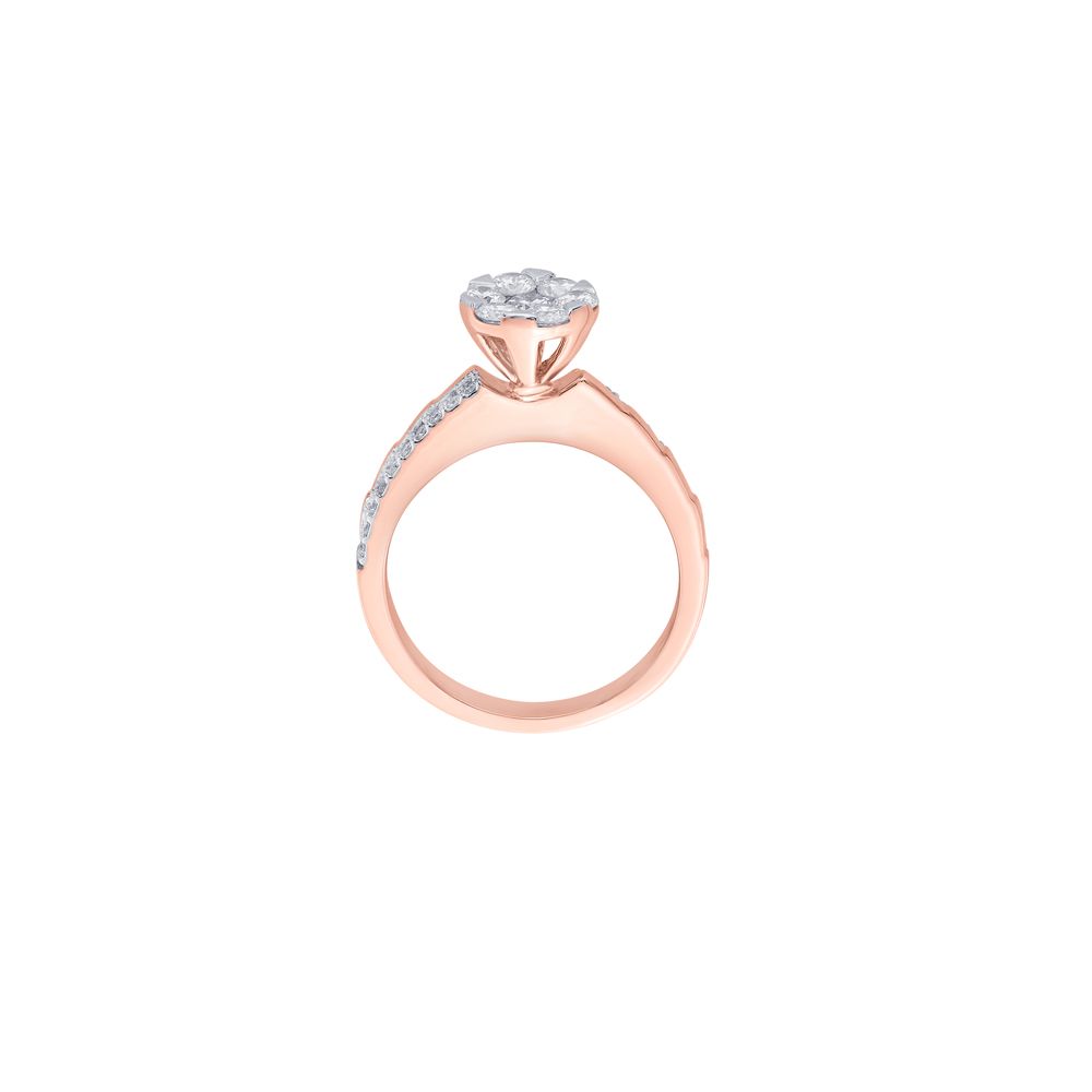 Graceful Rose Gold Ring-Rings-ORG18141