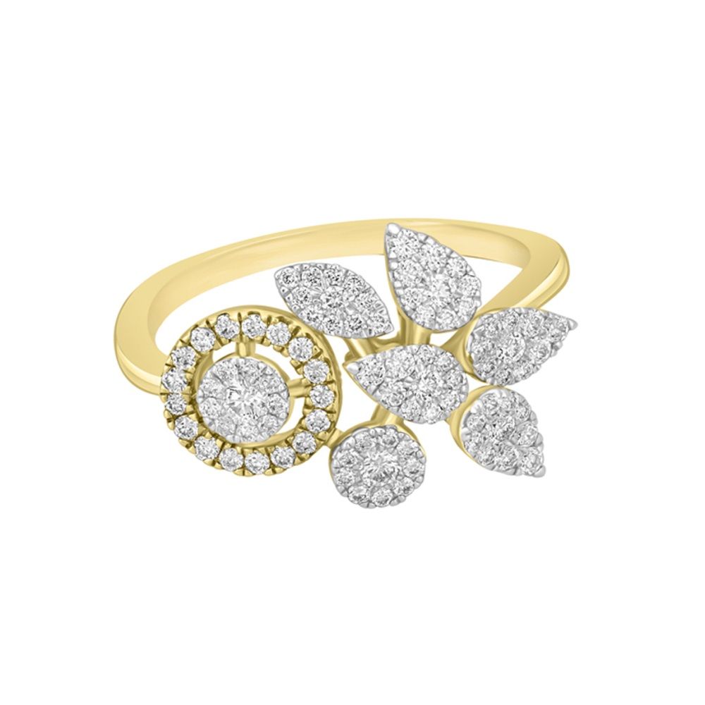 Timeless Yellow Gold Finger Ring-Rings-ORG18148