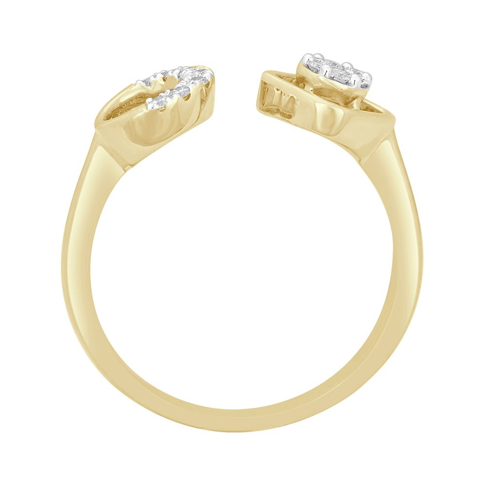 Dazzling Yellow Gold Diamond Ring-Rings-ORG19039