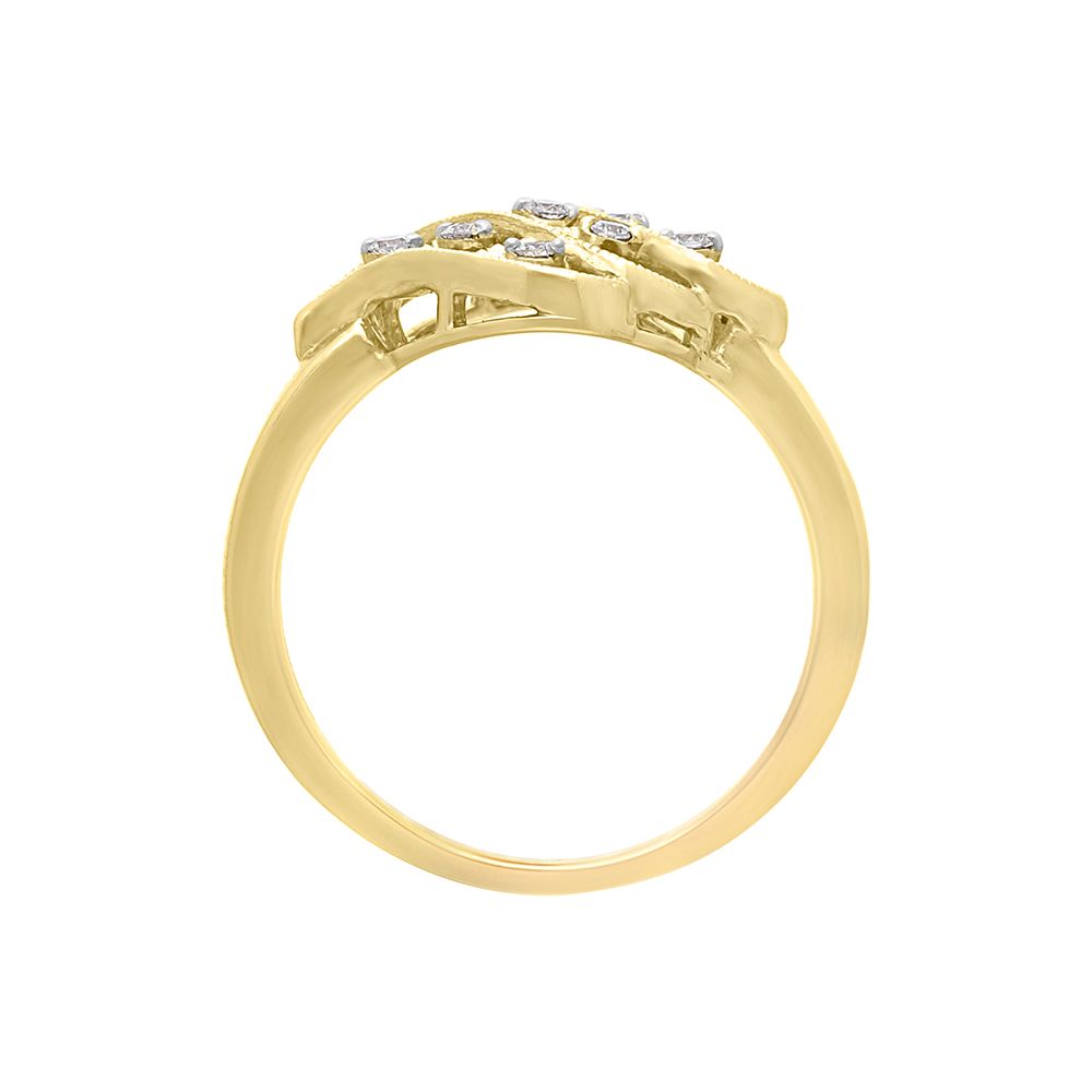 Charming Yellow Gold Finger Ring-Rings-ORG19040