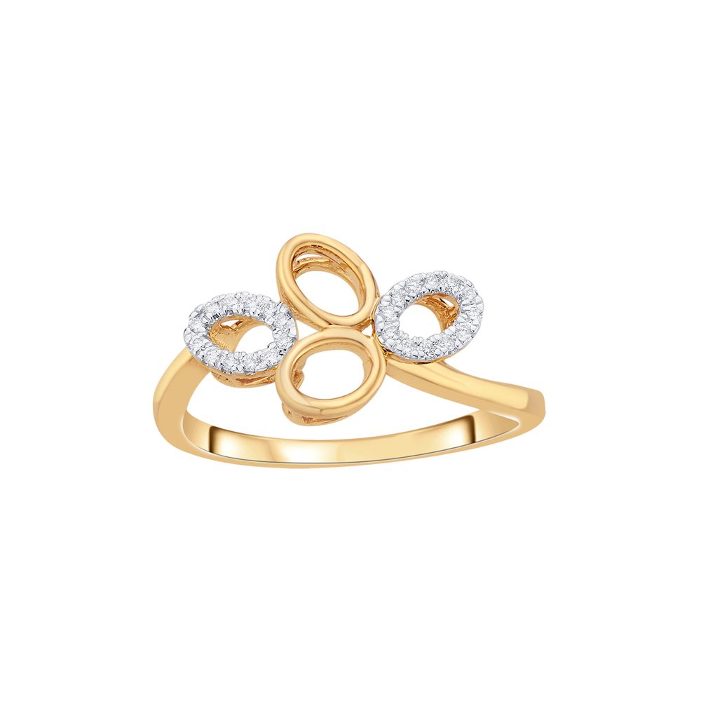 Rose Gold and Diamond Ring-Rings-ORG19043-D400XDB