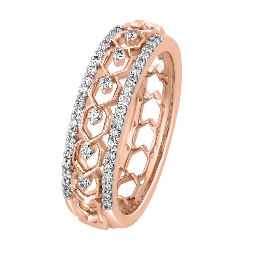 Breathtaking Diamond Finger Ring-Rings-ORG19055