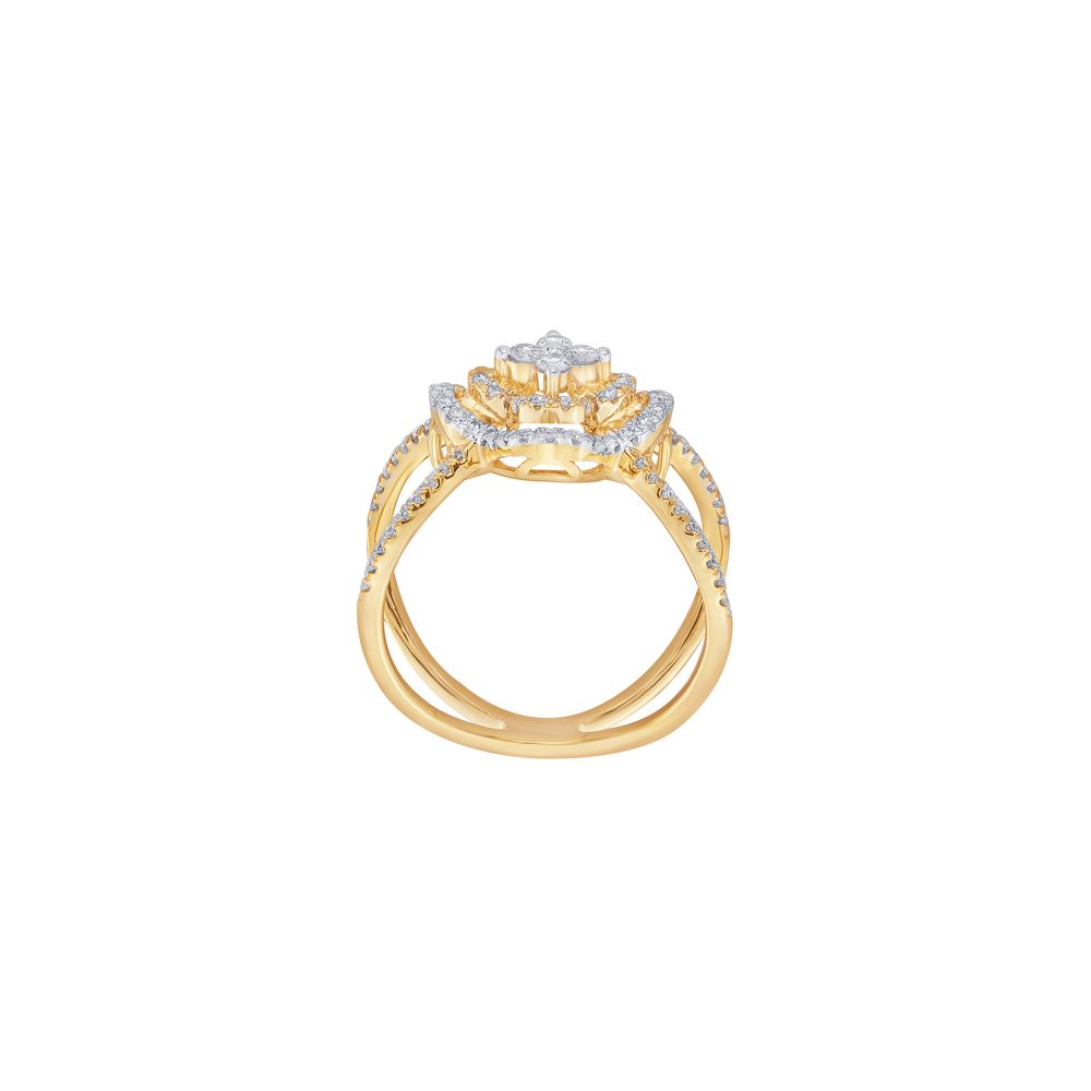 Circular Diamond Finger Ring-Rings-ORG20060