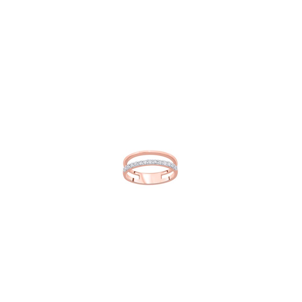 Glossy Diamond Desired Finger Ring-Rings-ORG20094