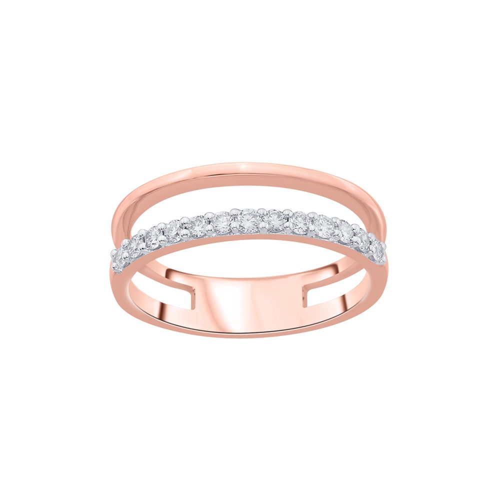 Glossy Diamond Desired Finger Ring-Rings-ORG20094