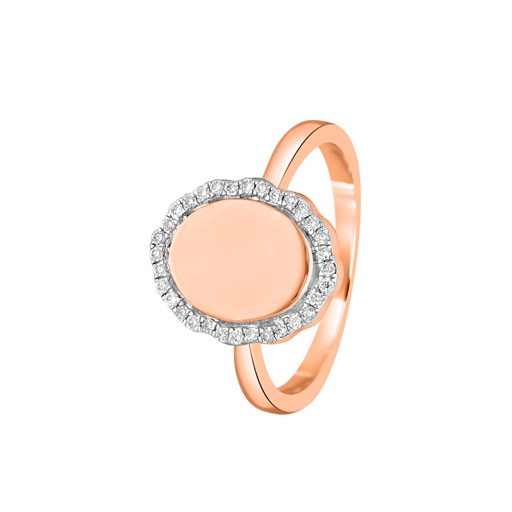 Contemporary Desired  Diamond Finger Ring-Rings-ORG20113