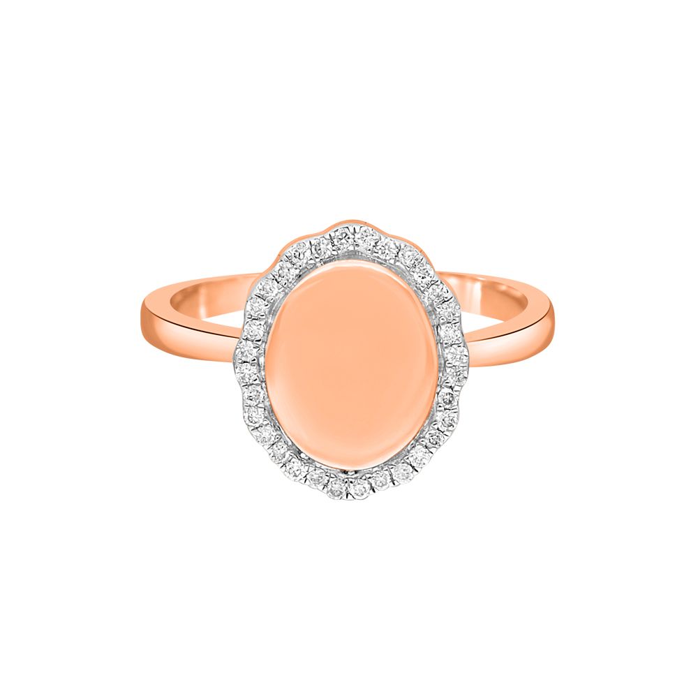 Contemporary Desired  Diamond Finger Ring-Rings-ORG20113