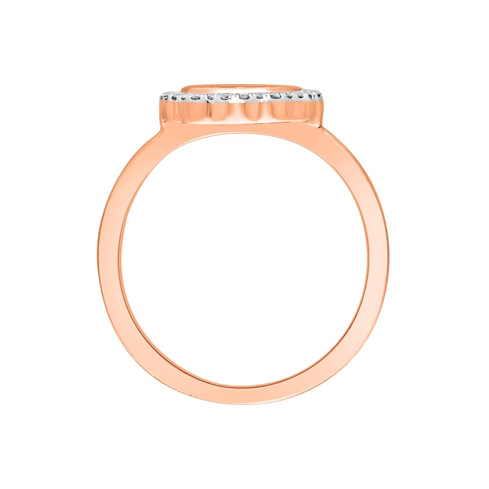 Contemporary Desired  Diamond Finger Ring-Rings-ORG20113