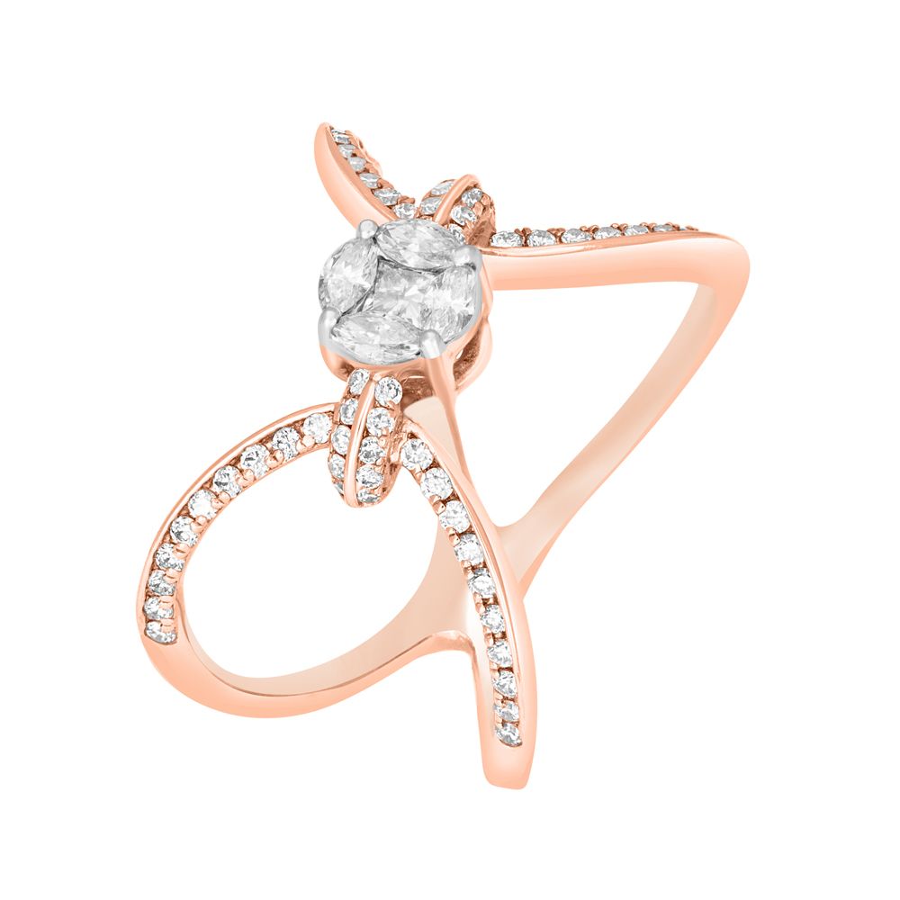 Striking Diamond Desired Finger Ring-Rings-ORG20123