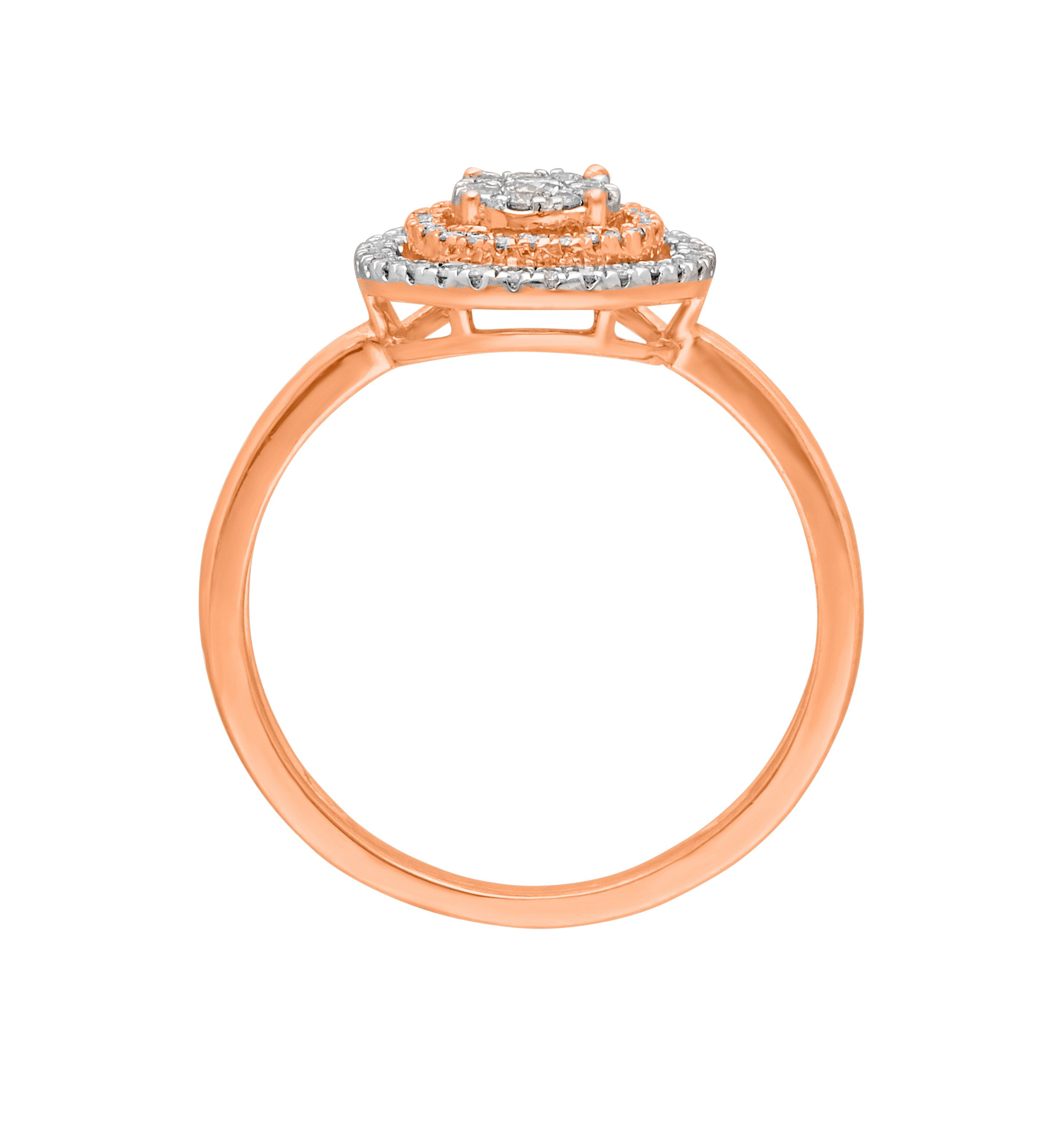 Diamond Studded Finger Ring-Rings-ORG21025