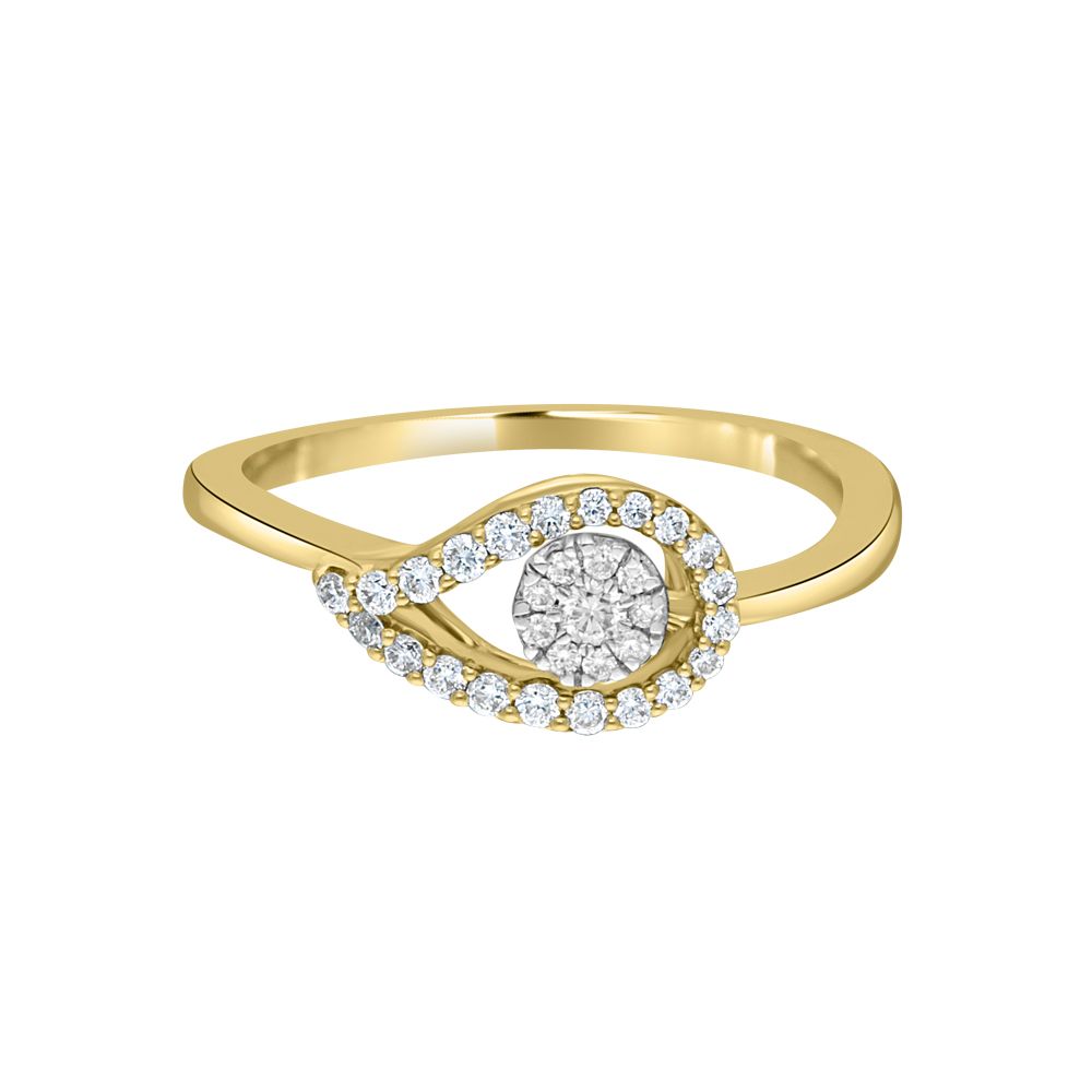 Beautiful Diamond Ring For Women-Rings-ORG21033-D400XDC