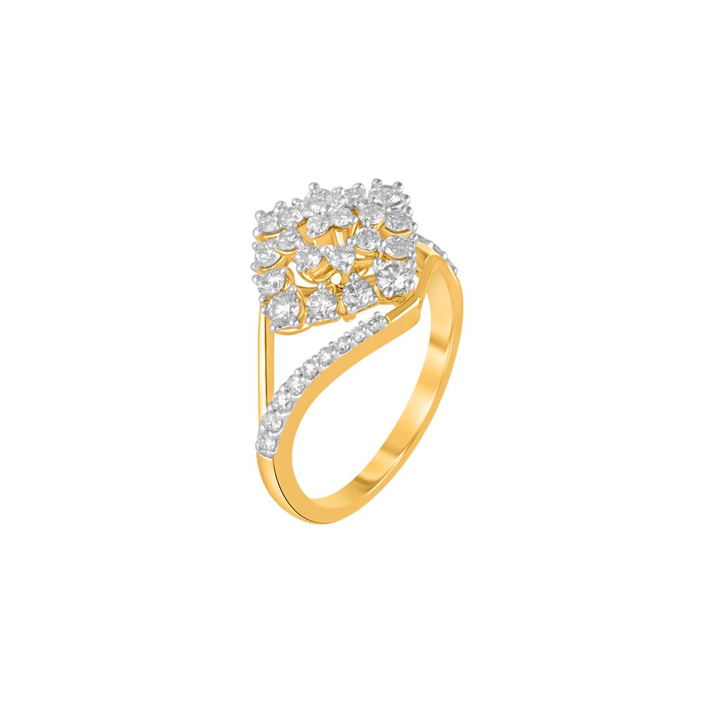 Classy Diamond Ring -Rings-ORG22027