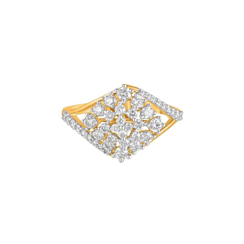 Classy Diamond Ring -Rings-ORG22027