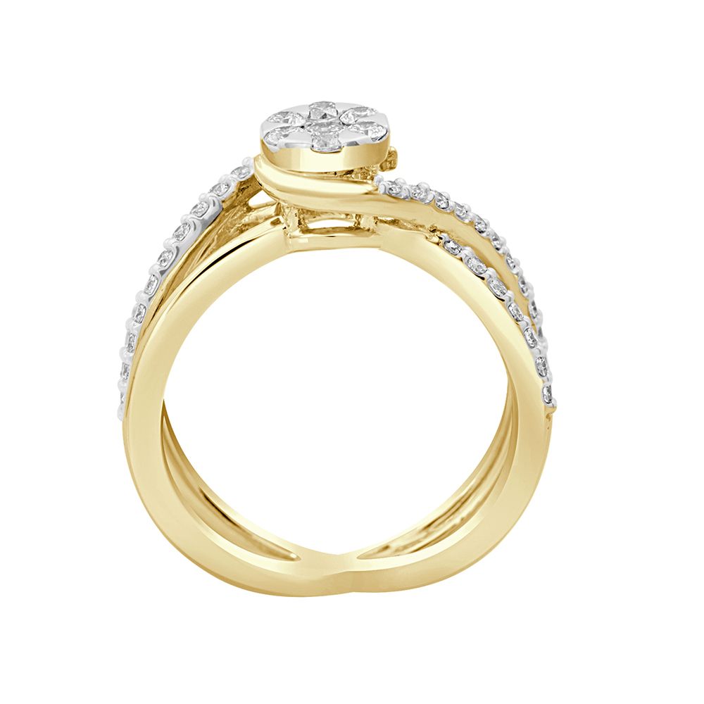 Constellation Ring in 18KT Yellow Gold-Rings-ORG22054
