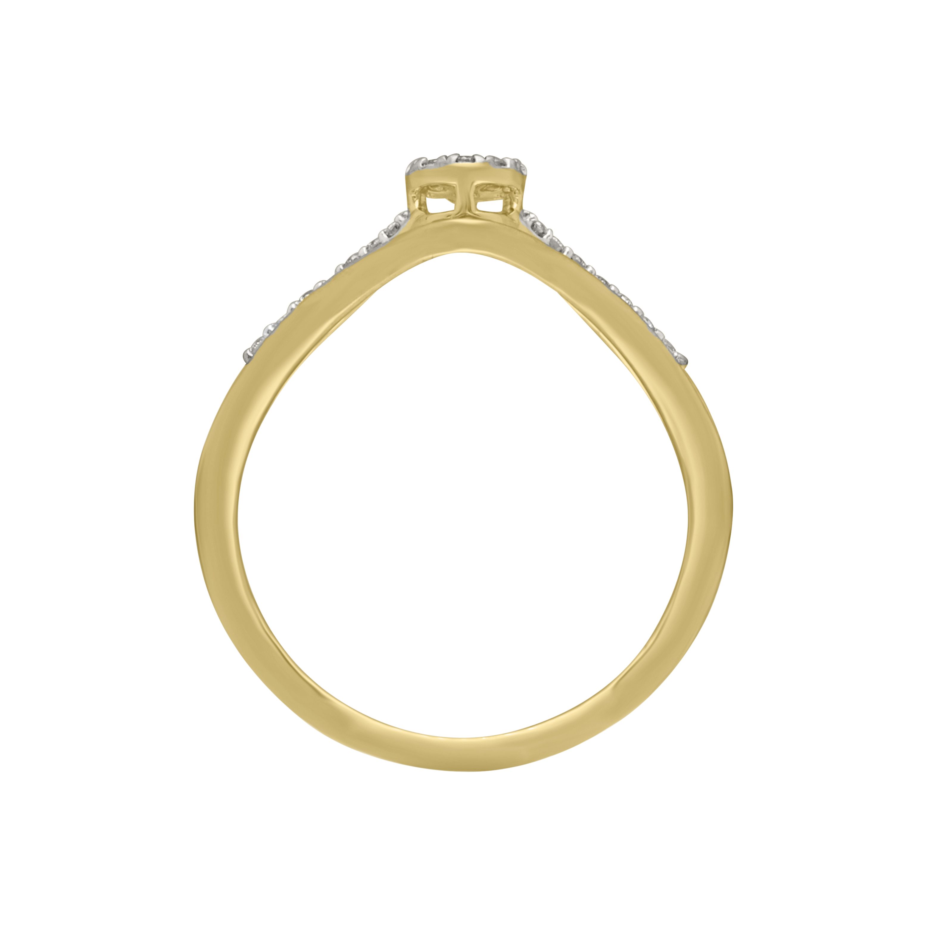 Exquisite 14KT Yellow Gold Ring-Rings-ORG22080
