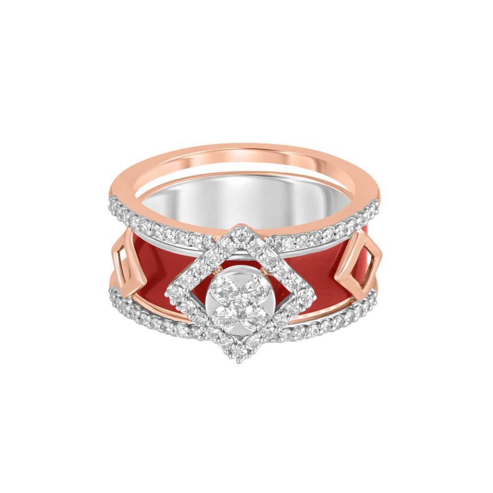 Rose Gold Desired Finger Ring-Rings-ORG22099