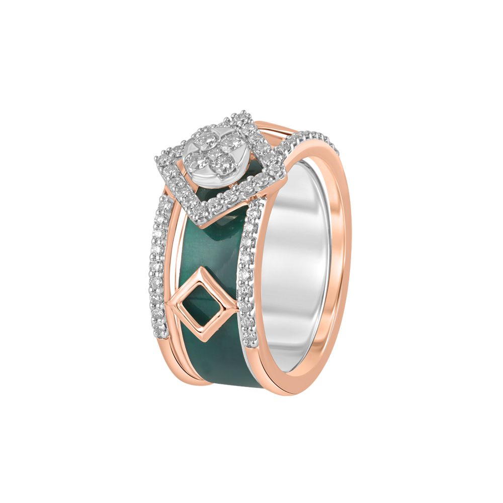 Rose Gold Desired Finger Ring-Rings-ORG22099