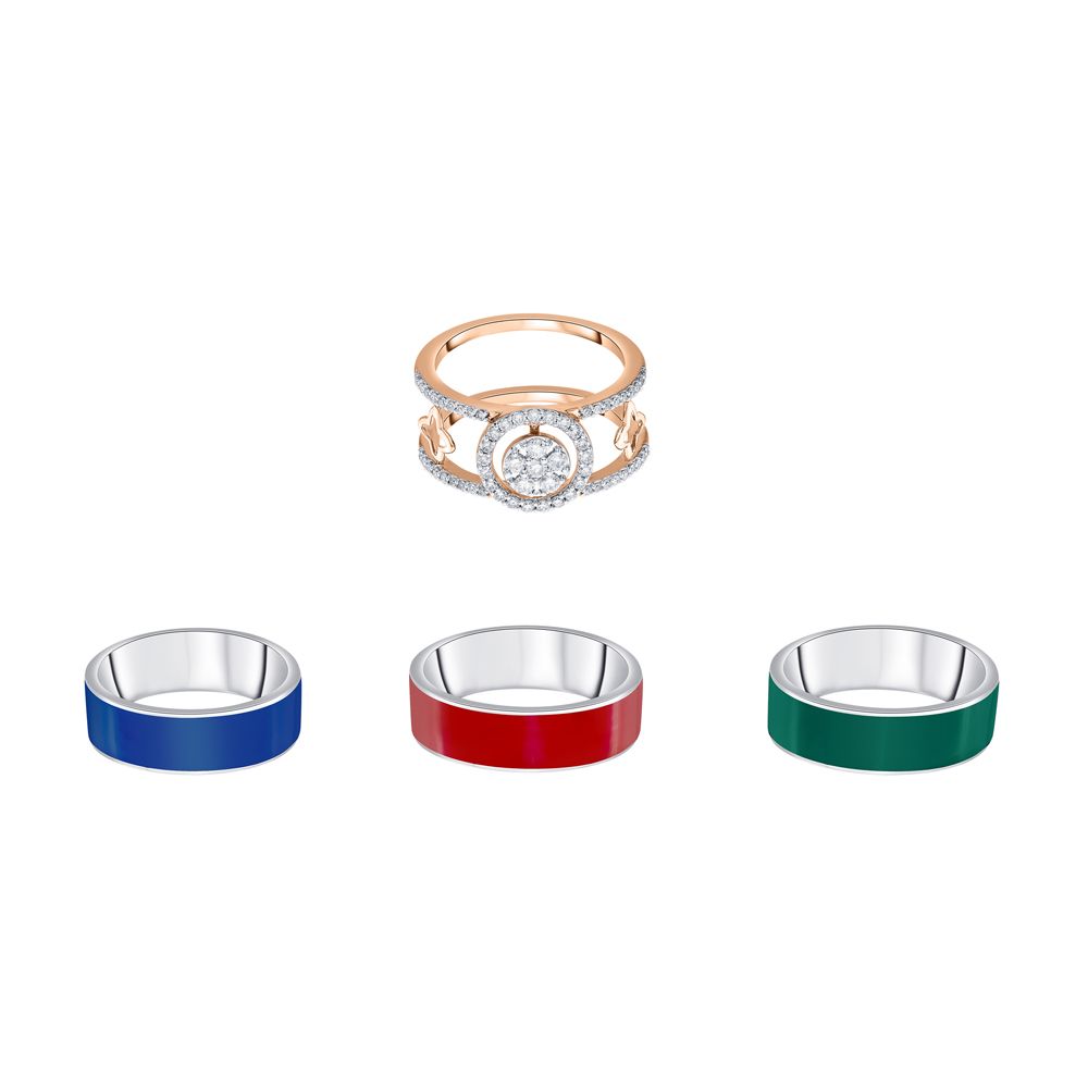14KT Rose Gold Desired Finger Ring-Rings-ORG22101