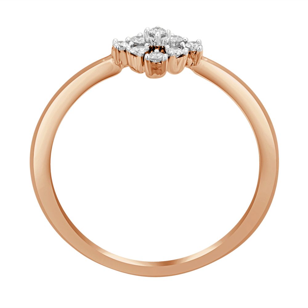 Diamond Collage Ring in Rose Gold-Rings-ORG22113