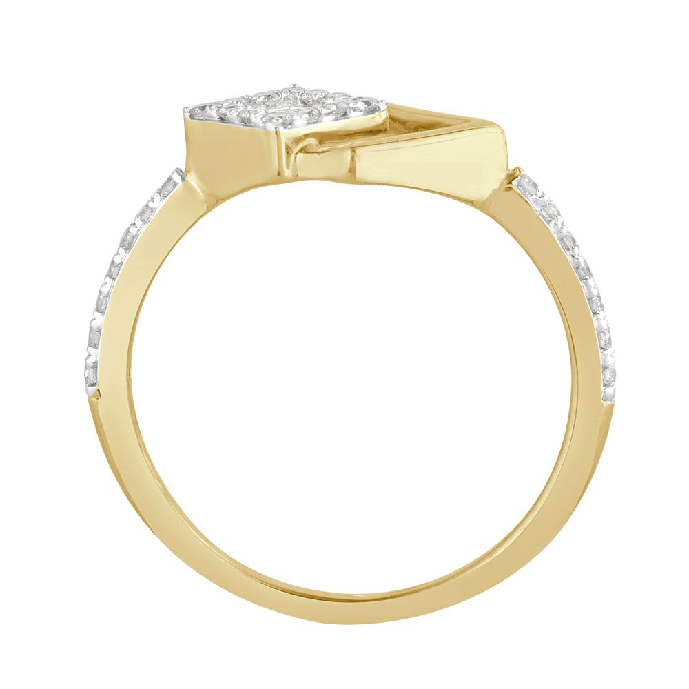 Elegant 18KT Rose Gold Diamond Ring-Rings-ORG22120