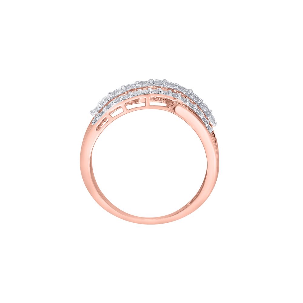 Diamond Lined Exquisite Ring-Rings-ORG22201