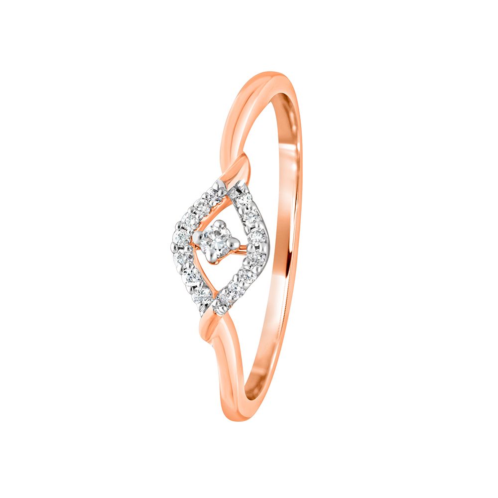 Glamorous Rose Gold Ring-Rings-ORG22203