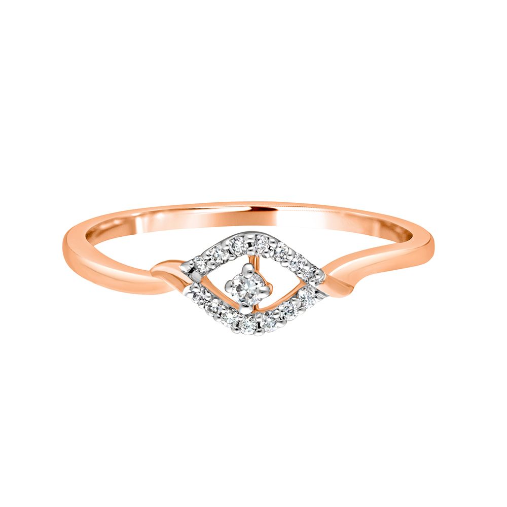 Glamorous Rose Gold Ring-Rings-ORG22203