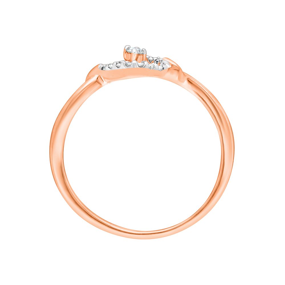 Glamorous Rose Gold Ring-Rings-ORG22203