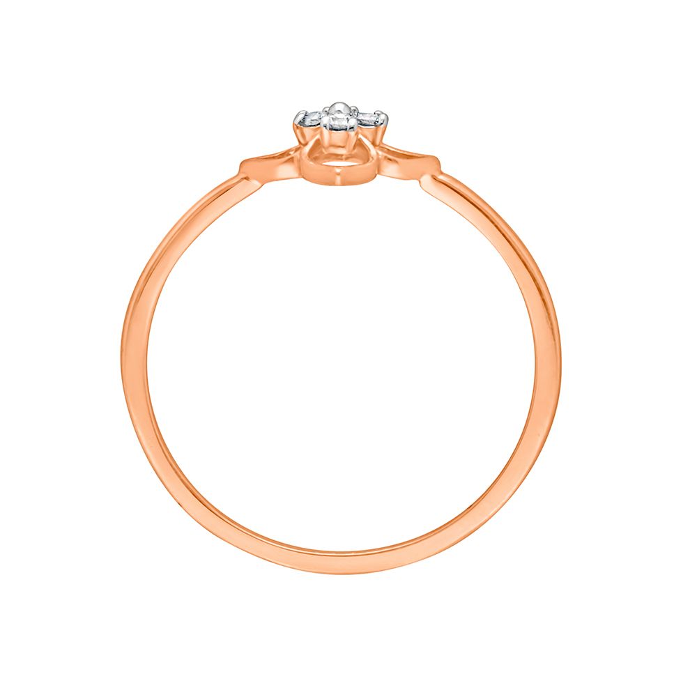 4-leaf Clover Diamond Ring-Rings-ORG22234