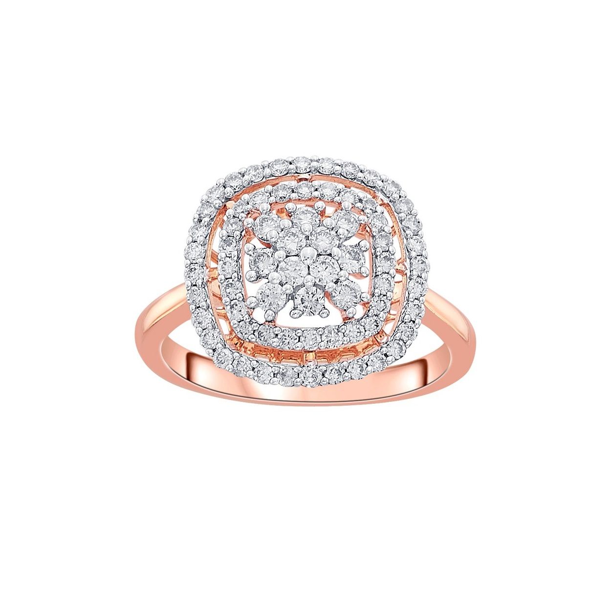 Magnificent Diamond Finger Ring For Women-Rings-ORG22282