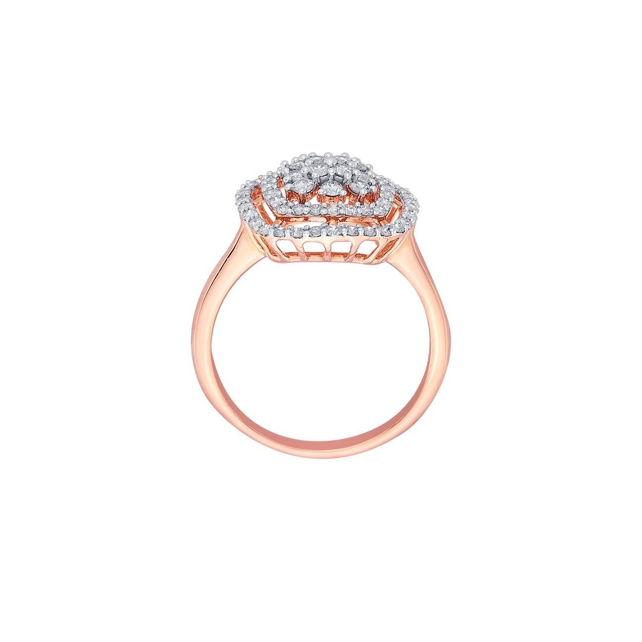 Magnificent Diamond Finger Ring For Women-Rings-ORG22282