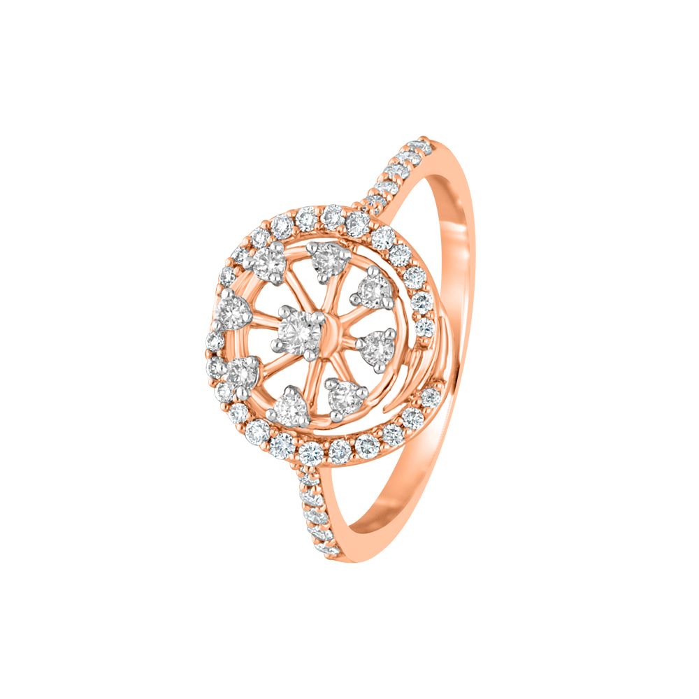 Classy Rose Gold Ring-Rings-ORG22287