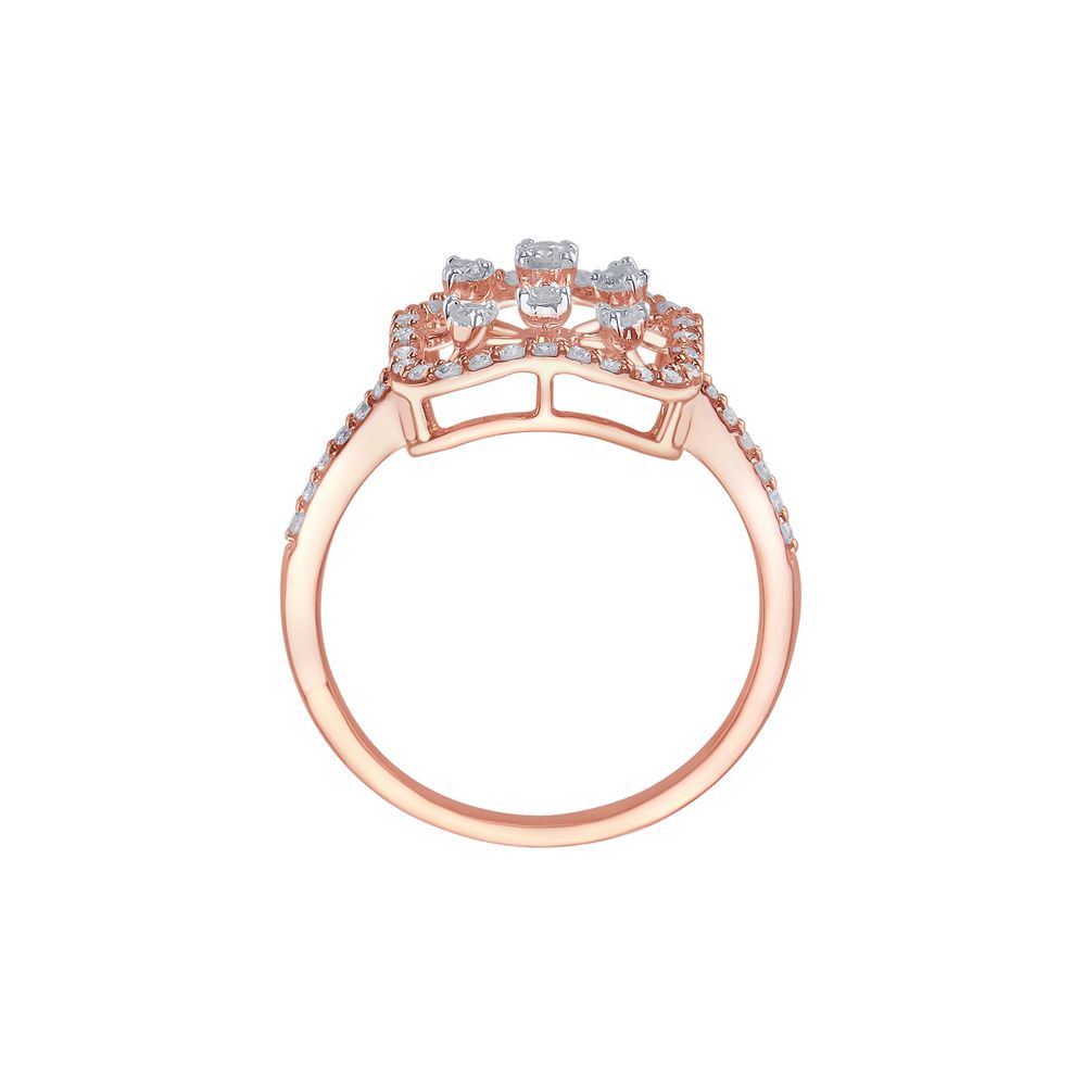 Mesmerising Rose Gold and Diamond Ring-Rings-ORG22297
