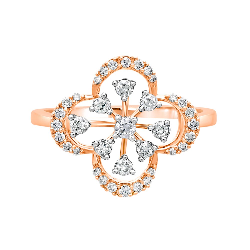 Leaf Design Finger Ring-Rings-ORG22300