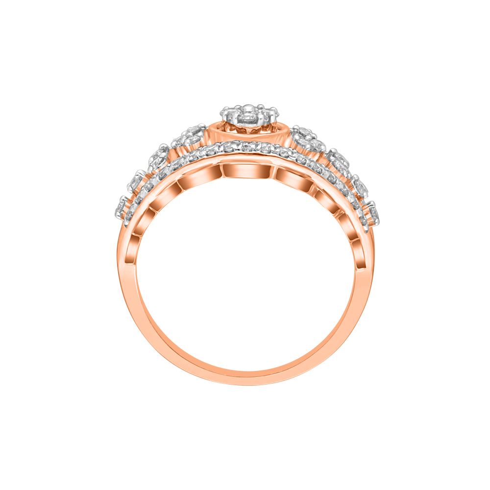 Resplendent Diamond Finger Ring-Rings-ORG22303