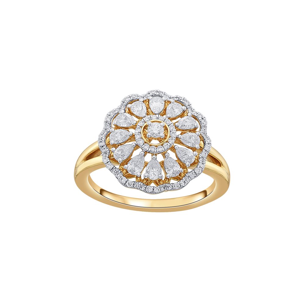 Classic Rose Gold Finger Ring-Rings-ORG22316