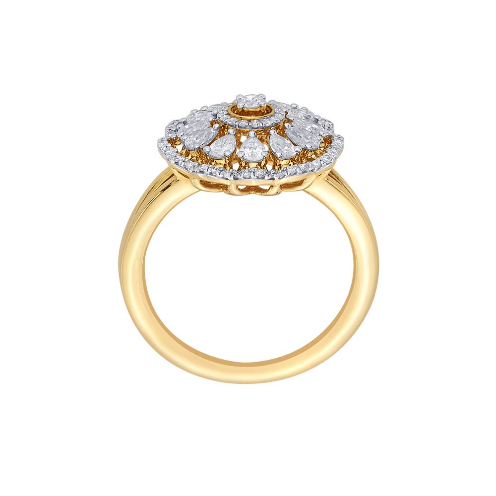 Classic Rose Gold Finger Ring-Rings-ORG22316