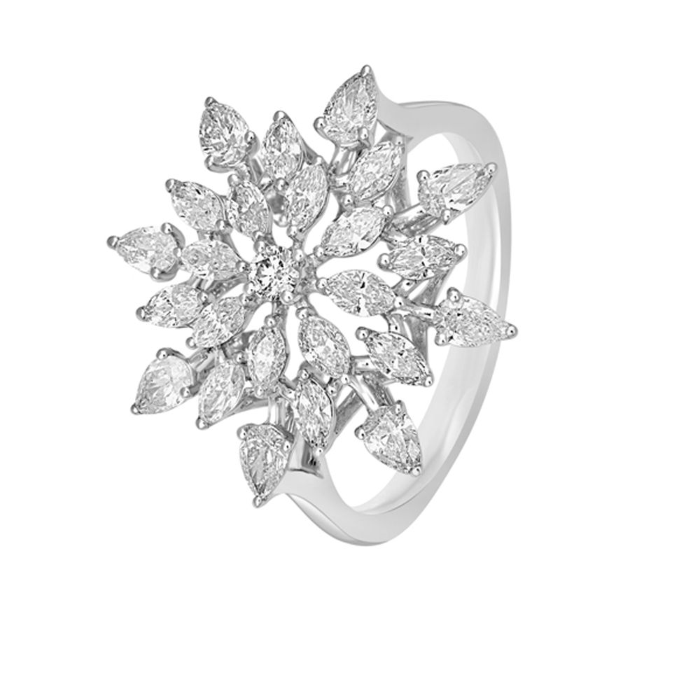 Subtle White Gold Finger Ring-Rings-ORG22340