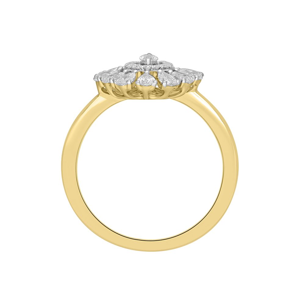 Textured Diamond Ring-Rings-ORG22344