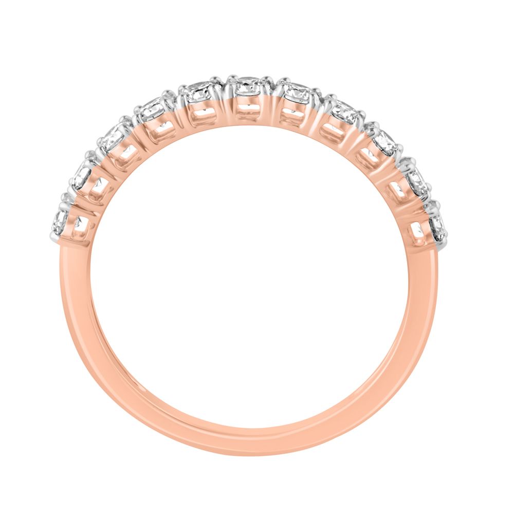 18KT Rose Gold Finger Ring-Rings-ORG23014