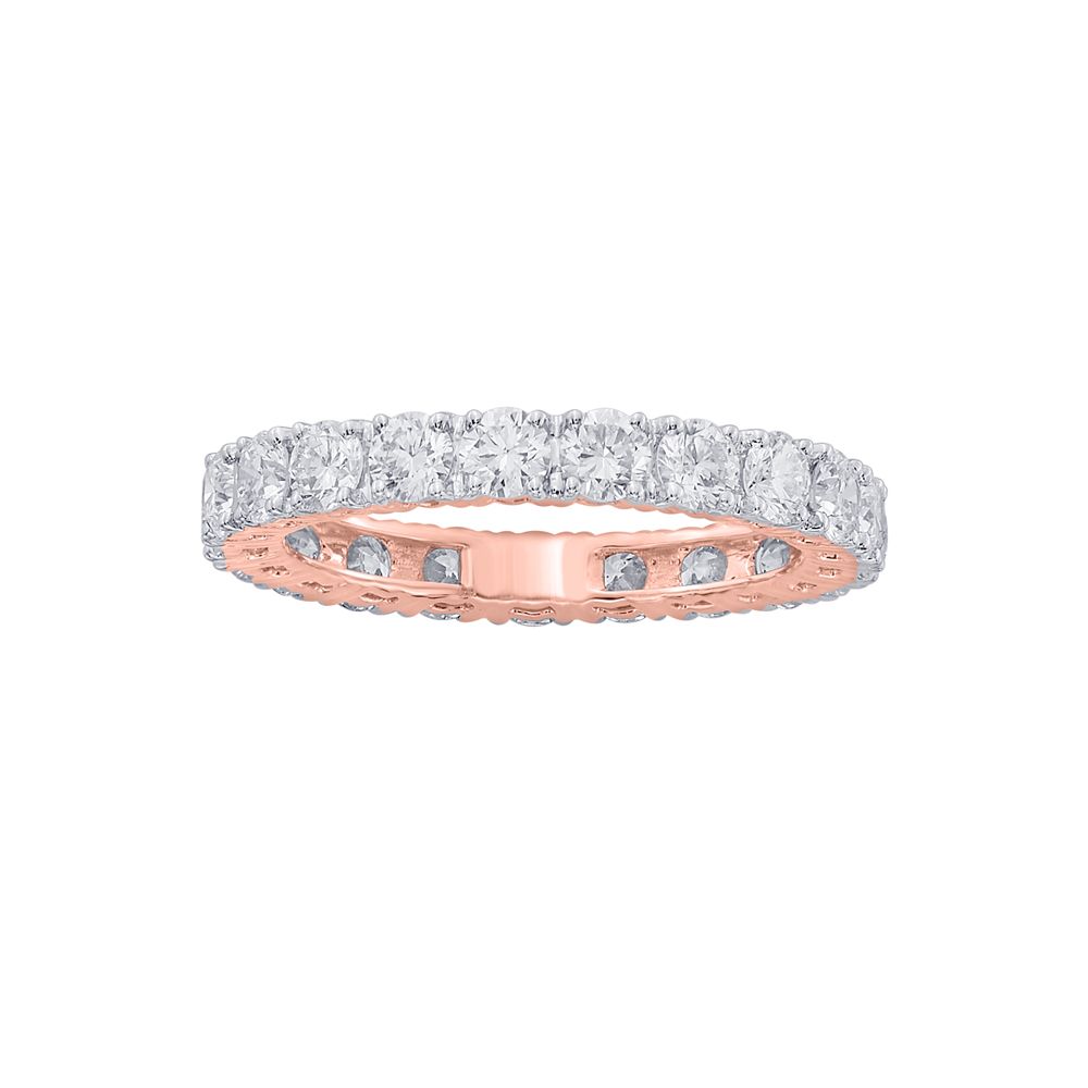 18KT Rose Gold Diamond Ring-Rings-ORG23017