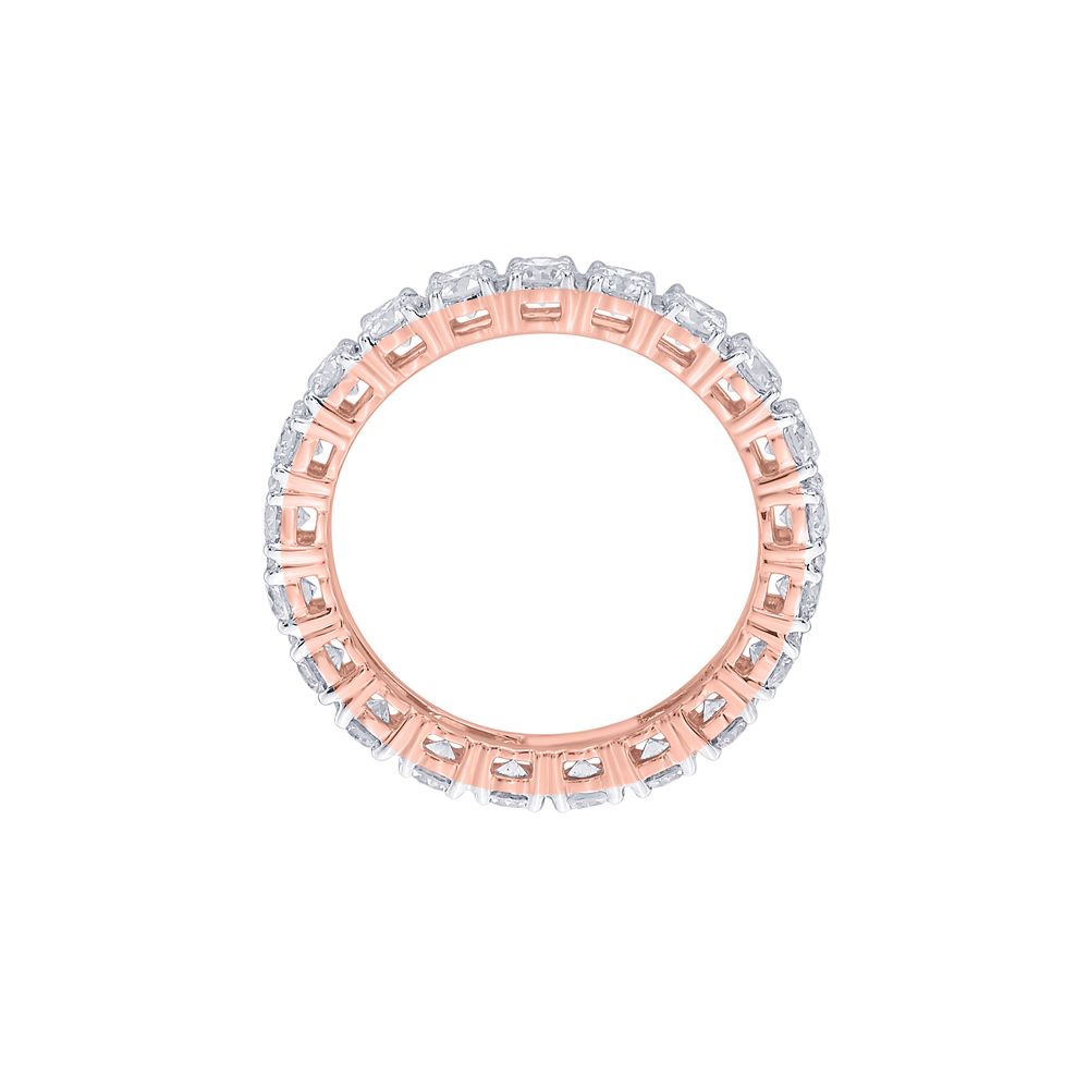 18KT Rose Gold Diamond Ring-Rings-ORG23017