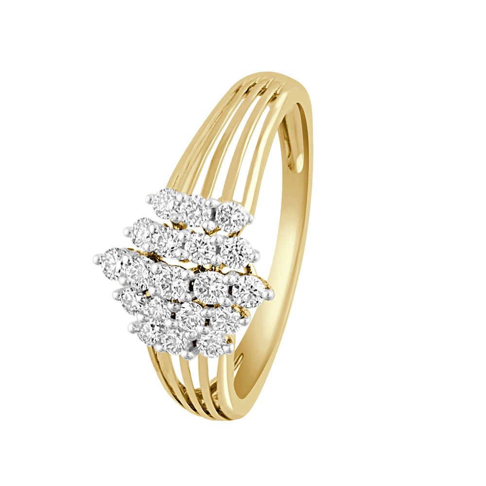 Luxury Diamond and Gold Ring-Rings-ORG23022