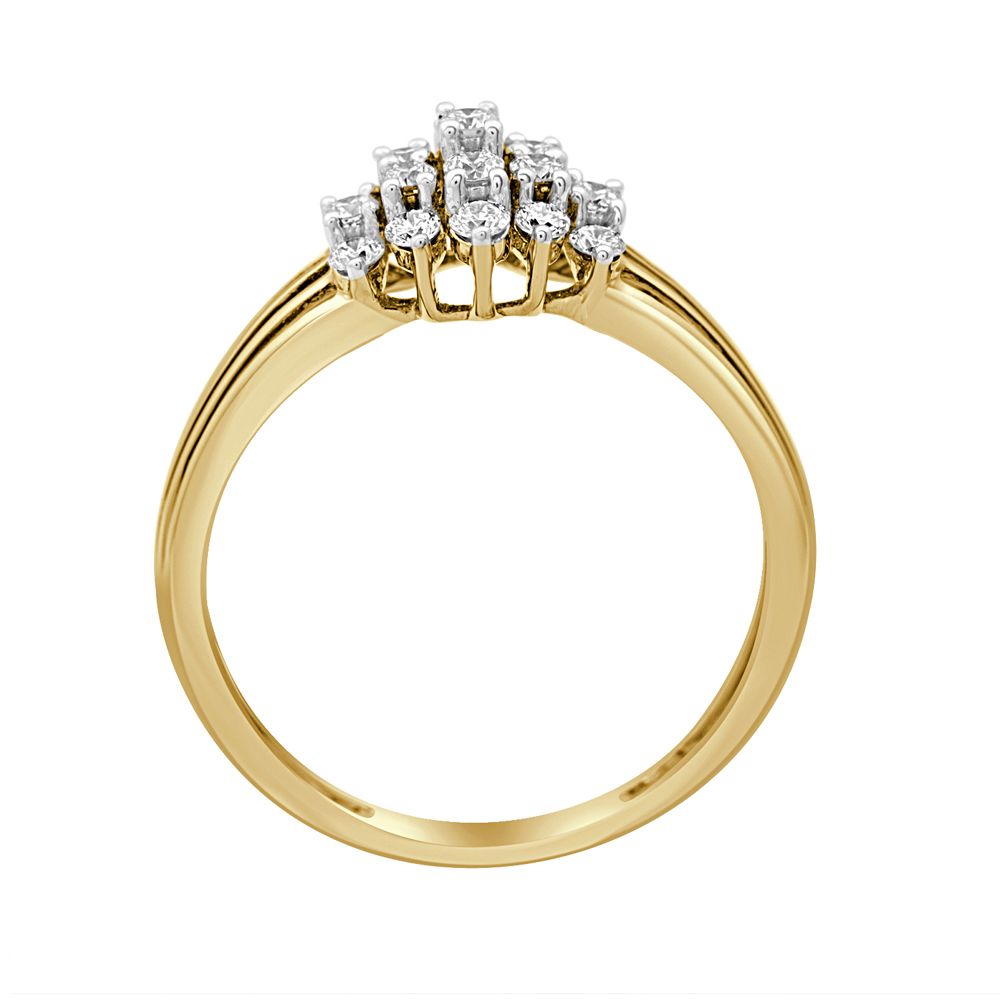 Luxury Diamond and Gold Ring-Rings-ORG23022