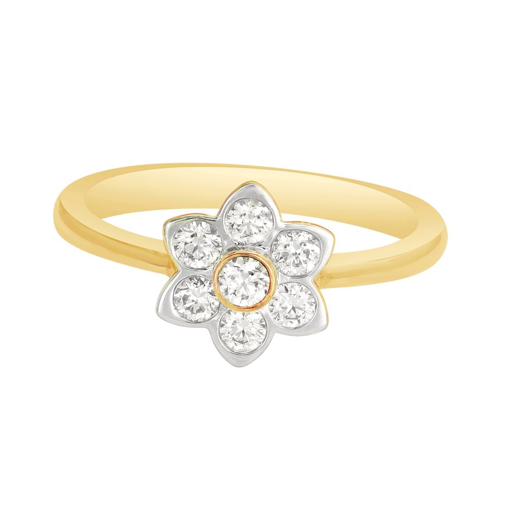 Luminous Legacy Yellow Gold Diamond Ring-Rings-ORG23026