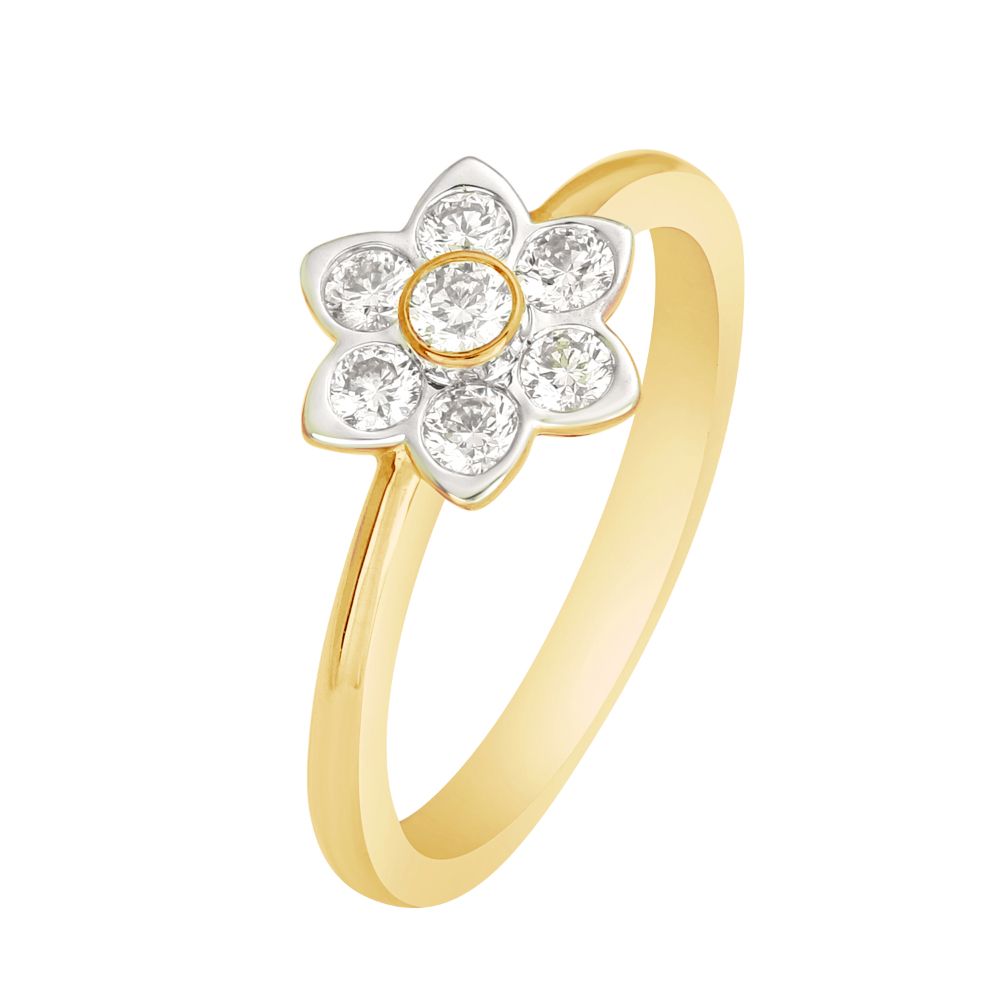 Luminous Legacy Yellow Gold Diamond Ring-Rings-ORG23026