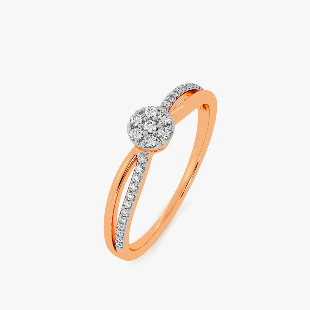 Crisscross Diamond Ring-Rings-ORG23028