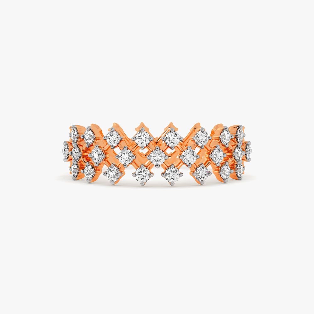 Lustrous Diamond Ring-Rings-ORG23041