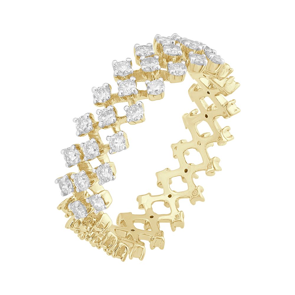 Lustrous Diamond Ring-Rings-ORG23041